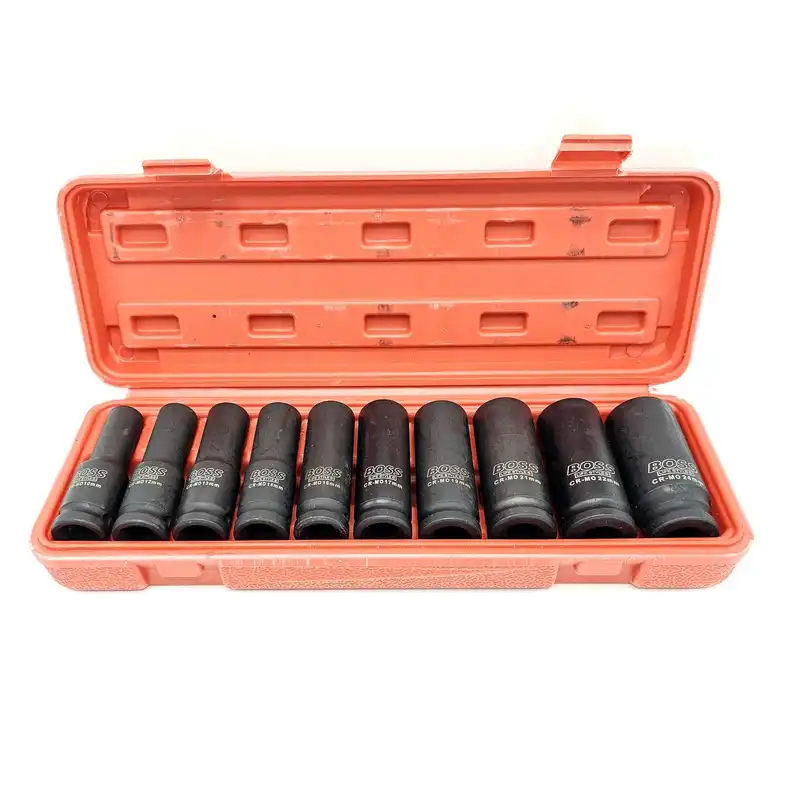 سری آچار بکس بلند باس مدل LIFE_STYLE مجموعه 10 عددی