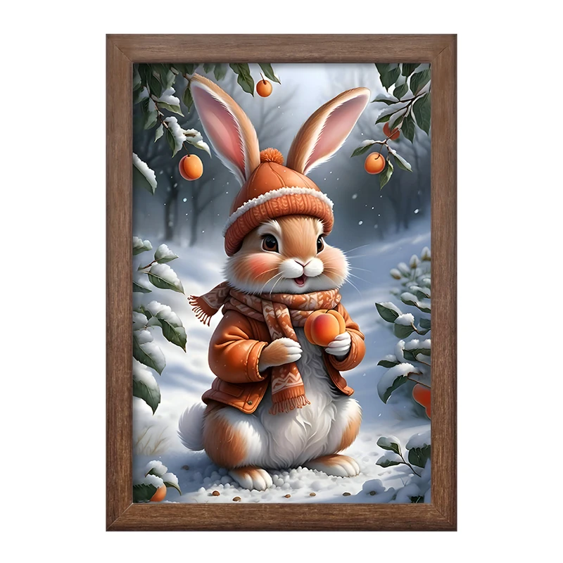 تابلو خندالو طرح خرگوش کد F9518