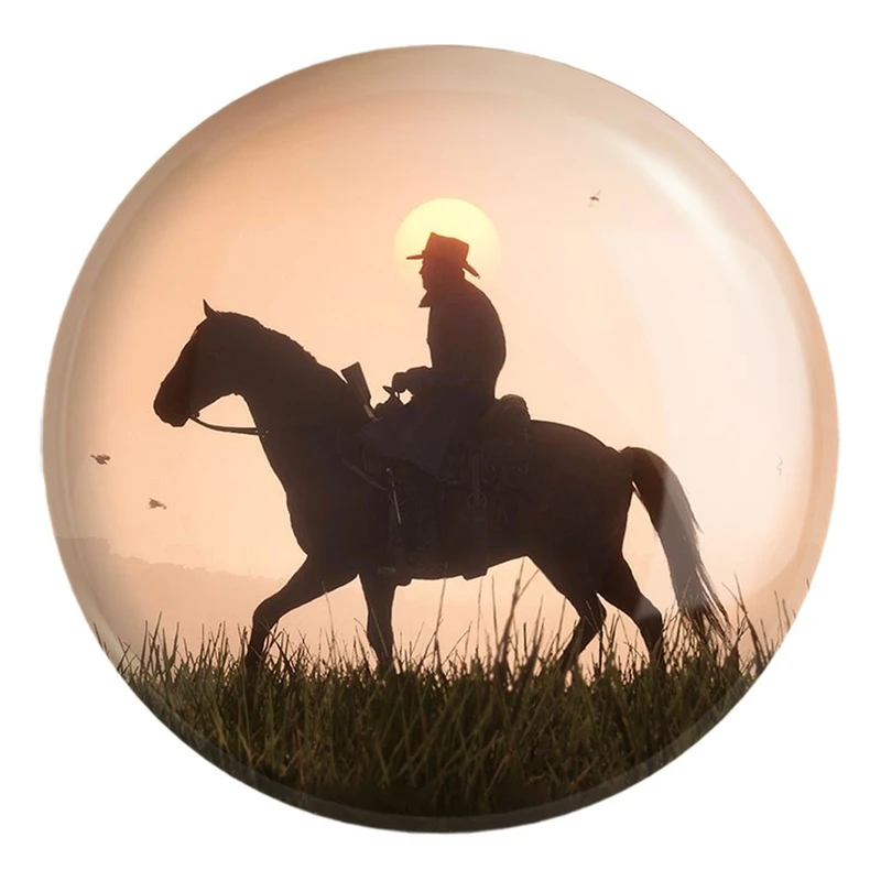 پیکسل خندالو طرح بازی رد دد Red Dead کد 30134 مدل بزرگ