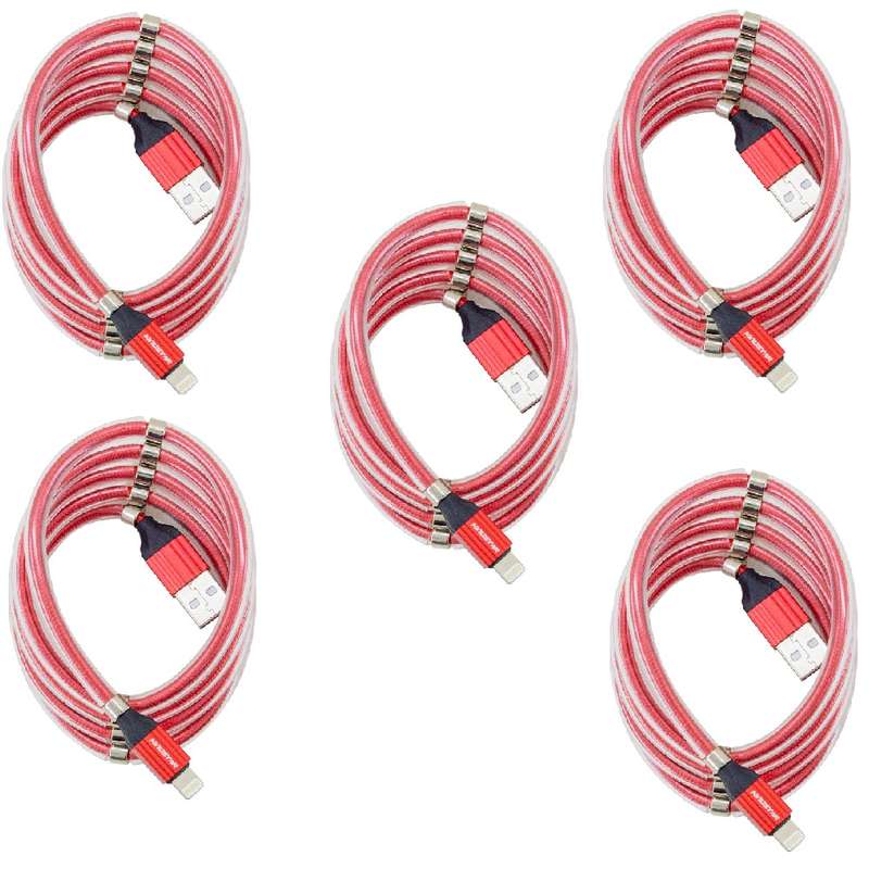 کابل تبدیل USB به لایتنینگ کینگ استار مدل k41 i طول 1 متر بسته 5 عددی