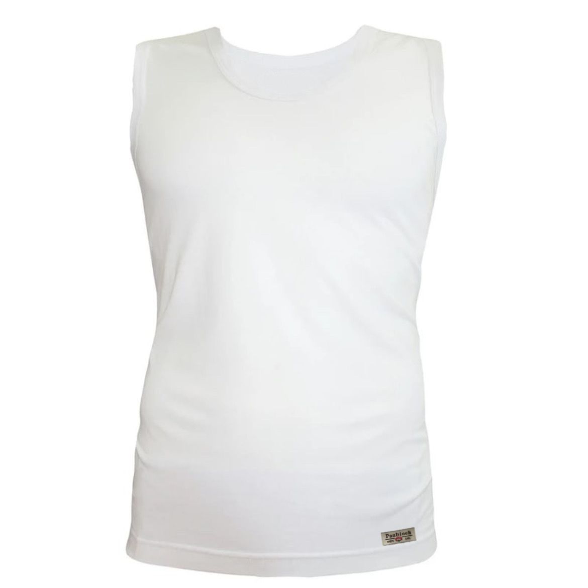 زیرپوش بدون آستین مردانه پنبینه مدل نخ پنبه خالص صادراتی - - 1