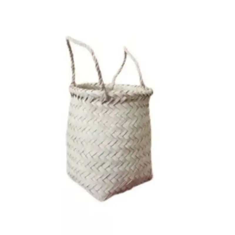 سبد حصیری طرح آلاله کد H28D23