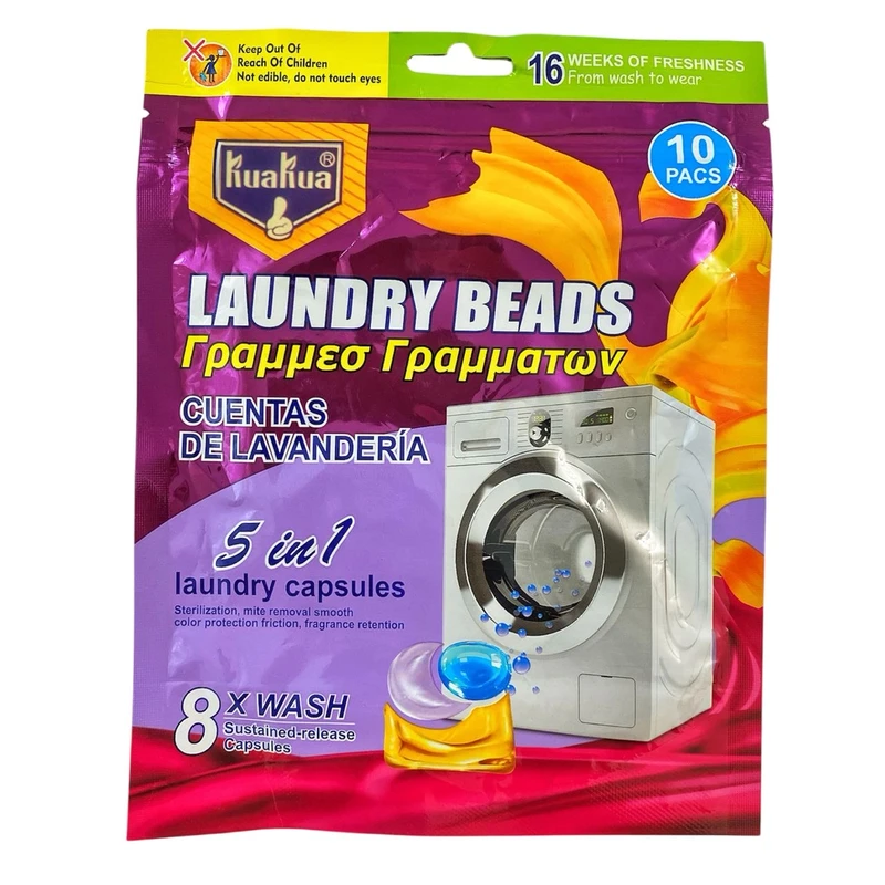 قرص ماشین لباسشویی کواکوا مدل 5 در 1 بسته 10 عددی