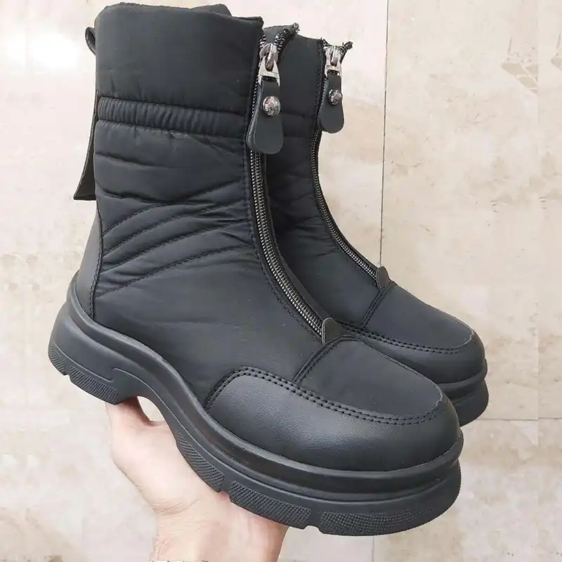 نیم بوت زنانه مدل کاپشنی کد 98