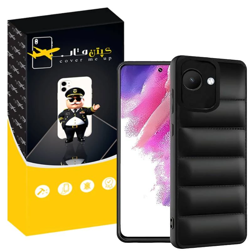 کاور کپتن قاب مدل پافری مناسب برای گوشی موبایل ریلمی C30s