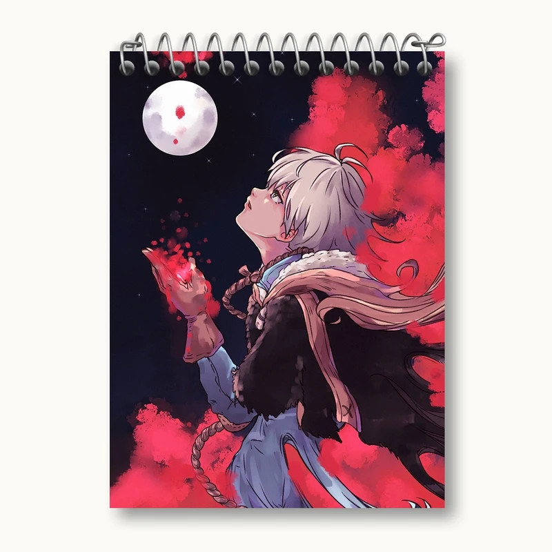 دفتر یادداشت 50 برگ خندالو مدل فوشی انیمه به تو ای ابدی کد 15699