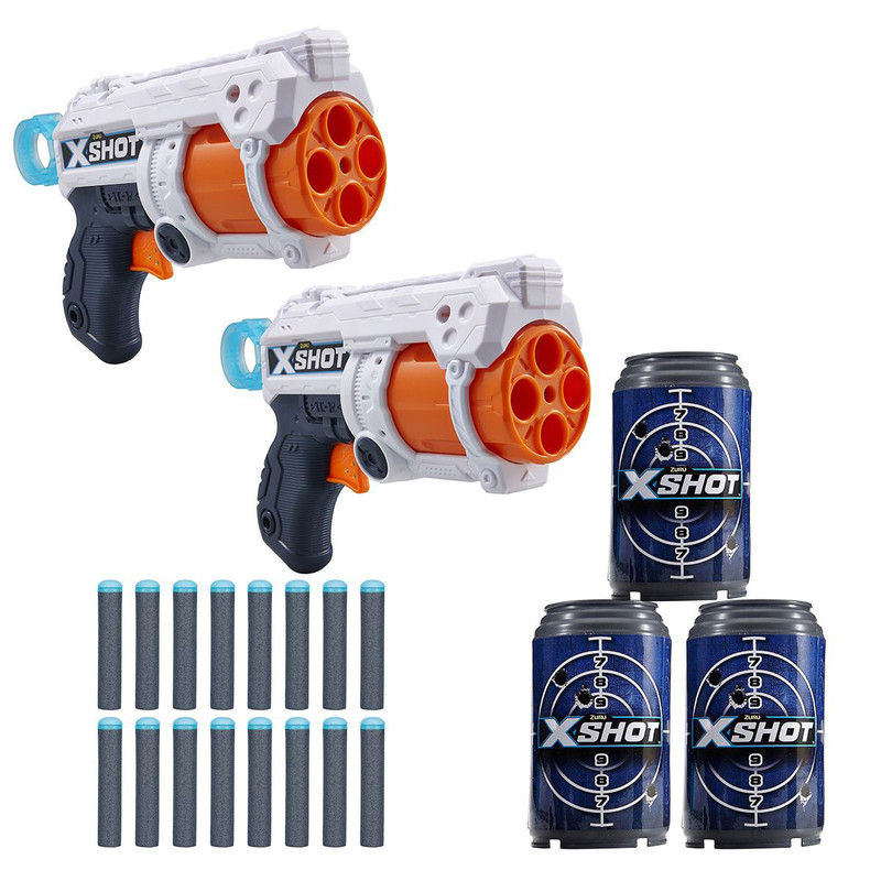 تفنگ بازی زورو مدل Fury مجموعه 2 عددی