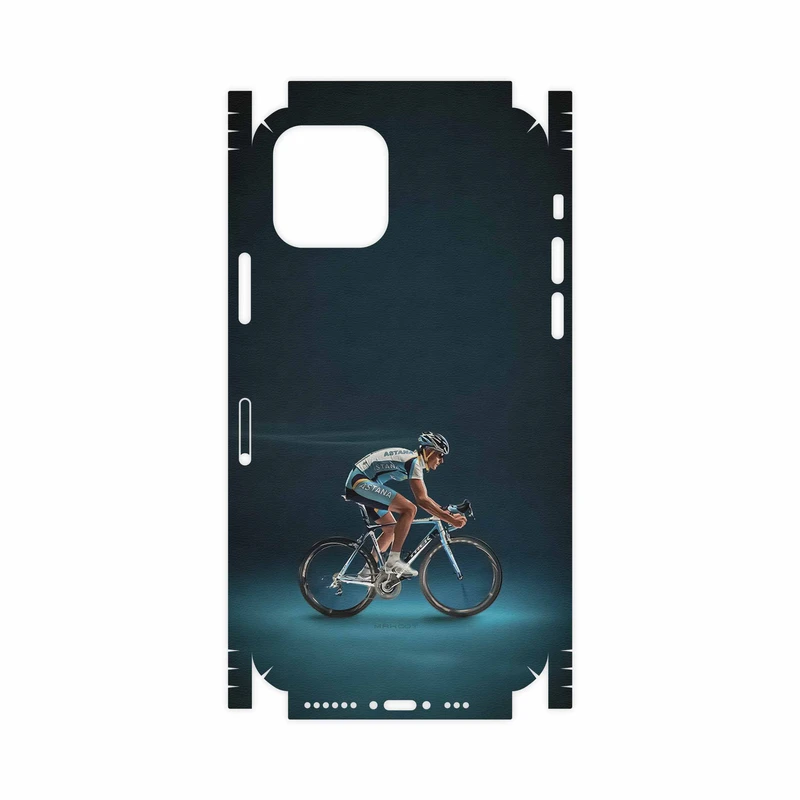 برچسب پوششی ماهوت مدل Road cycling-FullSkin مناسب برای گوشی موبایل اپل iPhone 11 Pro