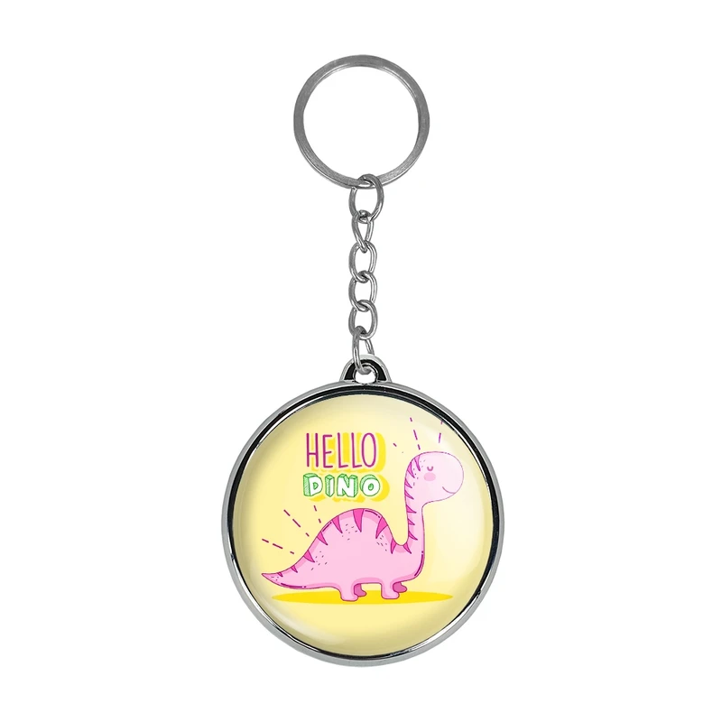 جاکلیدی خندالو طرح دایناسور بامزه مدل دوطرفه کد 2926529266