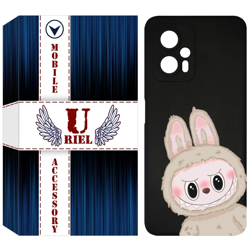 کاور یوریل مدل KSH کد 119 طرح عروسک لبوبو مناسب برای گوشی موبایل شیائومی Poco X4 GT