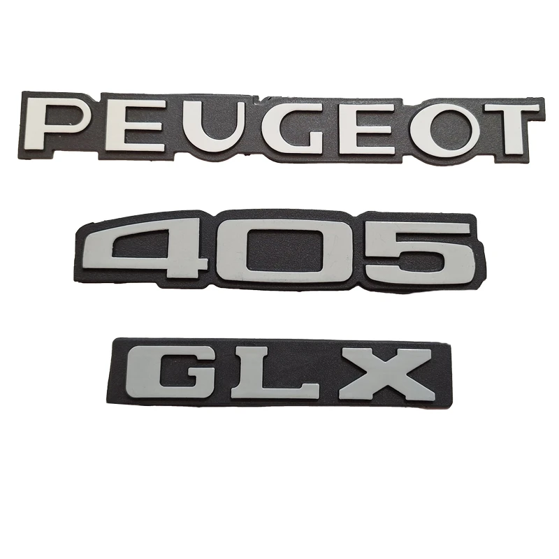 آرم صندوق عقب خودرو کالانیکس مدل PUG-405WHT-100247 مناسب برای پژو 405 مجموعه 3 عددی