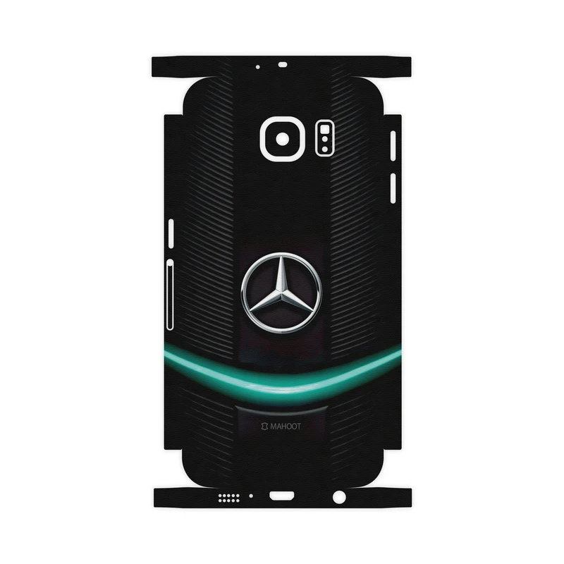 برچسب پوششی ماهوت مدل Mercedes-Benz-FullSkin مناسب برای گوشی موبایل سامسونگ Galaxy S6