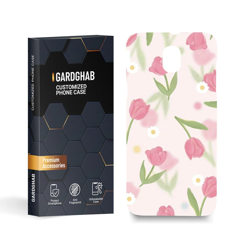  کاور گارد قاب مدل  گل مناسب برای گوشی موبایل سامسونگ Galaxy j5 pro