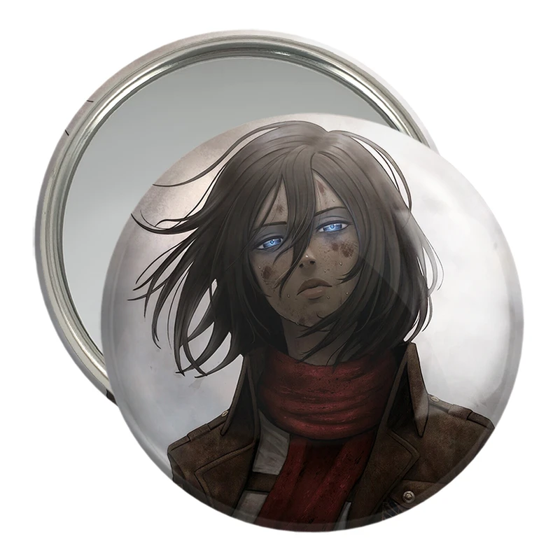 آینه جیبی خندالو مدل میکاسا اکرمن انیمه اتک آن تایتان Attack on Titan  کد 18520