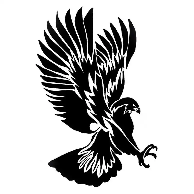 شابلون باتیس آرت طرح عقاب کد 50-304