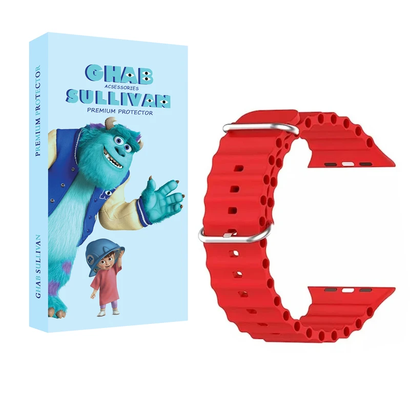 بند قاب سالیوان مدل OCEAN مناسب برای ساعت هوشمند Z66 Ultra