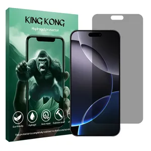 King Kong Tough model privacy screen protector suitable for Apple iPhone 16 Pro Max mobile phone