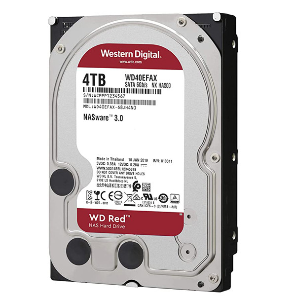 هارددیسک اینترنال وسترن دیجیتال مدل Red WD40EFAX ظرفیت 4 ترابایت 2