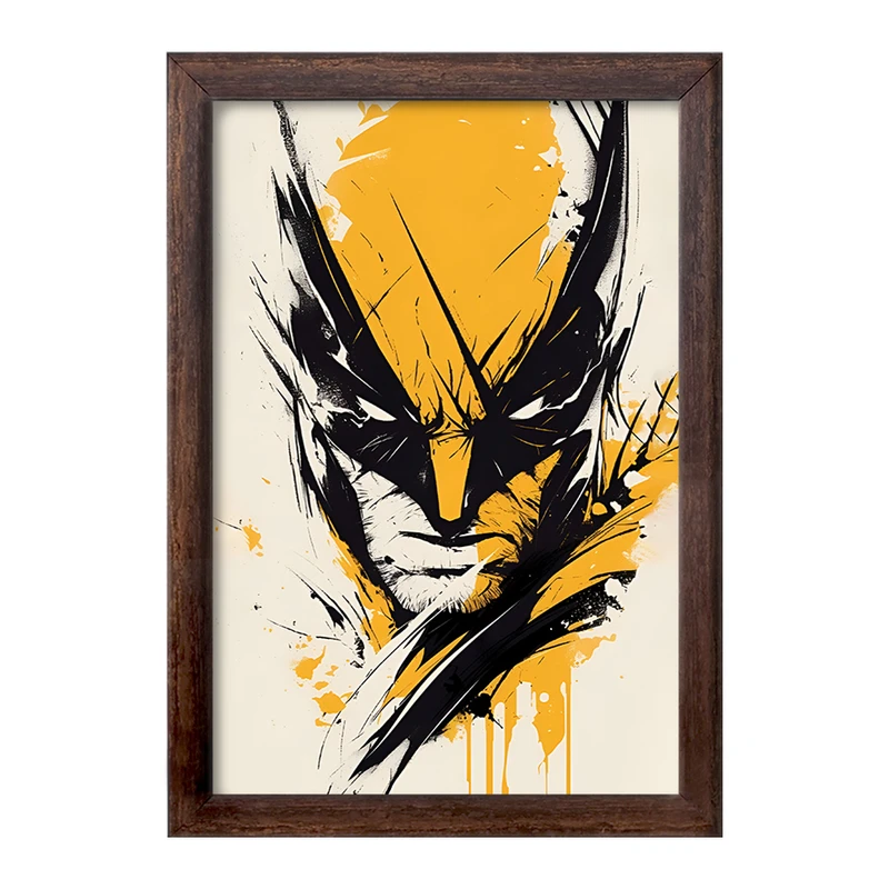 تابلو خندالو طرح ولورین مارول (Marvel) کد F4275