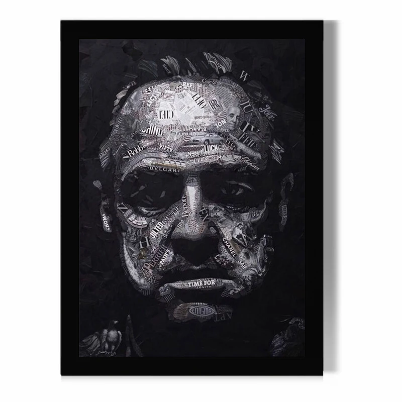 تابلو مدل دیواری طرح فیلم پدر خوانده The Godfather کد FD136