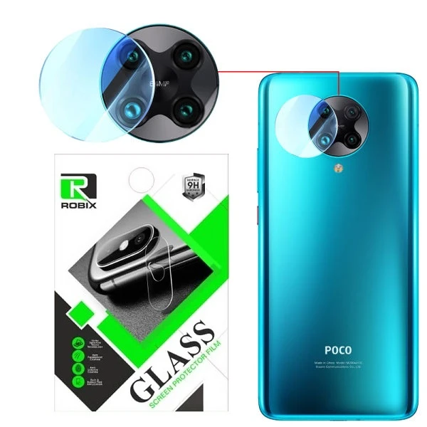 محافظ لنز دوربین روبیکس مدل LZ-PocoF2Pro مناسب برای گوشی موبایل شیائومی POCO F2 Pro