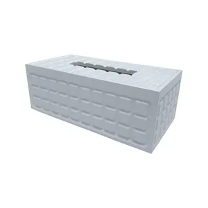 جعبه دستمال کاغذی مدل شطرنجی کد 025