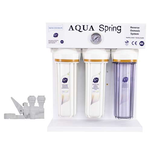 دستگاه تصفیه کننده آب آکوآ اسپرینگ مدل RO-S7-WZ 7940 به همراه کیت نشتی