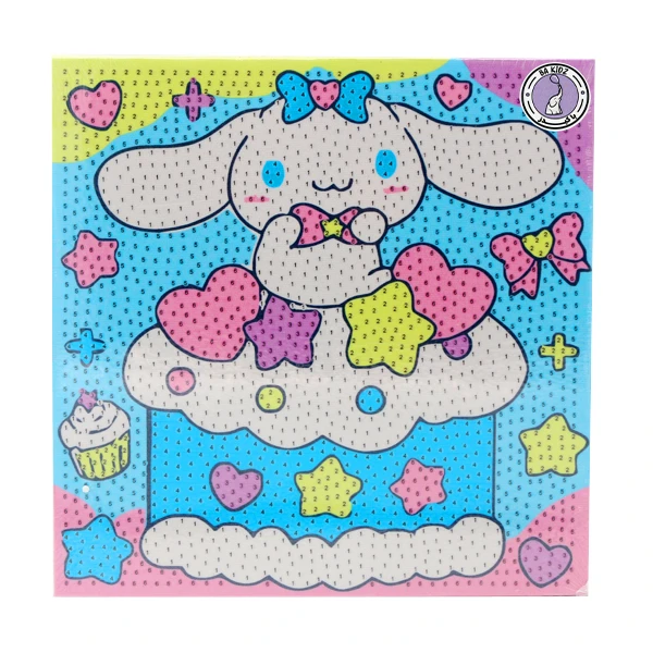 بازی آموزشی باکیدز مدل نقاشی الماسی سینمارول و کیک