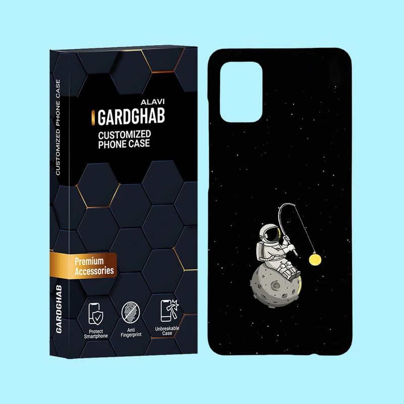 کاور گارد قاب علوی مدل فضانورد مناسب برای گوشی موبایل سامسونگ Galaxy A51 4G