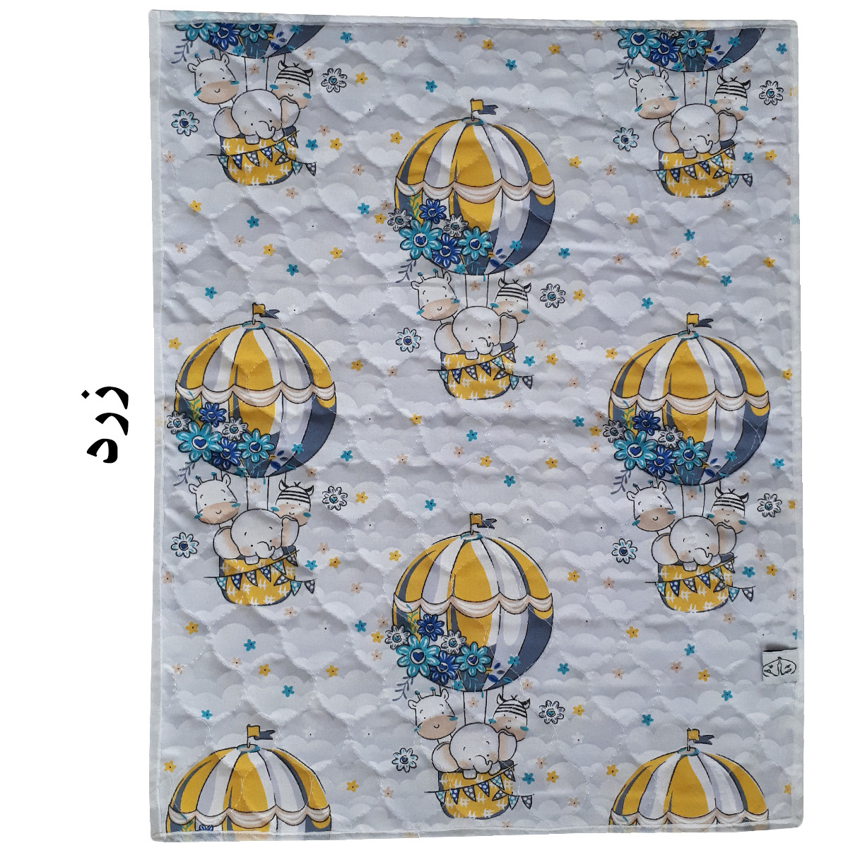 زیرانداز تعویض نوزاد  مدل بالن  کد Z242 همراه با بالش