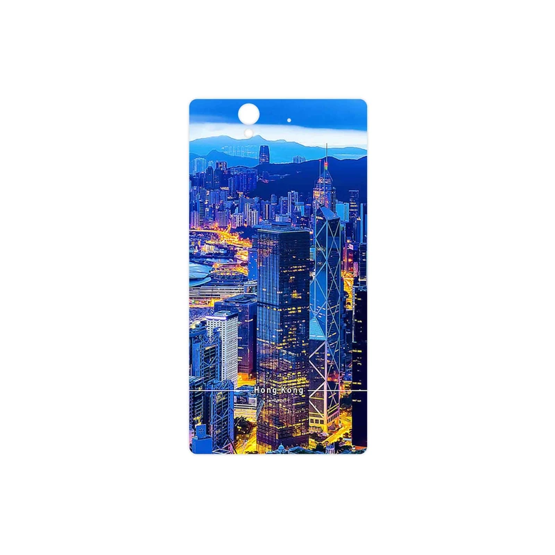 برچسب پوششی ماهوت مدل Hong Kong City مناسب برای گوشی موبایل سونی Xperia X