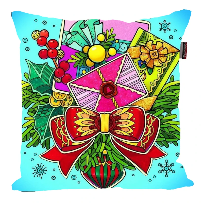 کوسن پاد آفرین مدل کریسمس طرح فانتزی کد PK40759