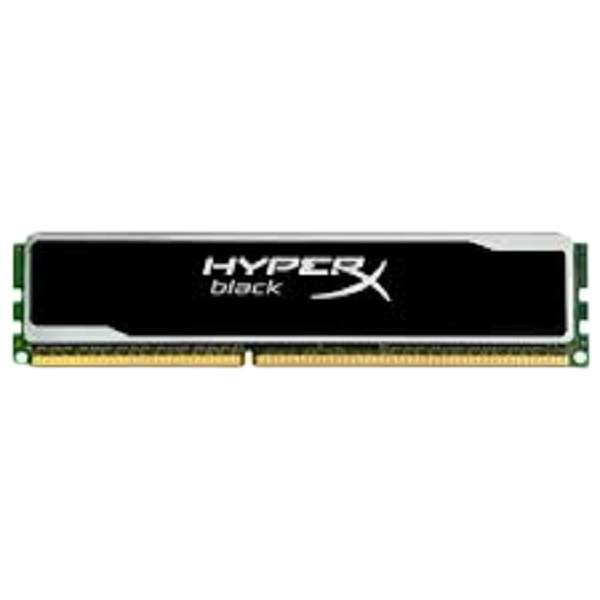 رم دسکتاپ DDR3 تک کاناله 1600 مگاهرتز CL11 کینگستون مدل HYPERX-BLACK ظرفیت 8 گیگابایت