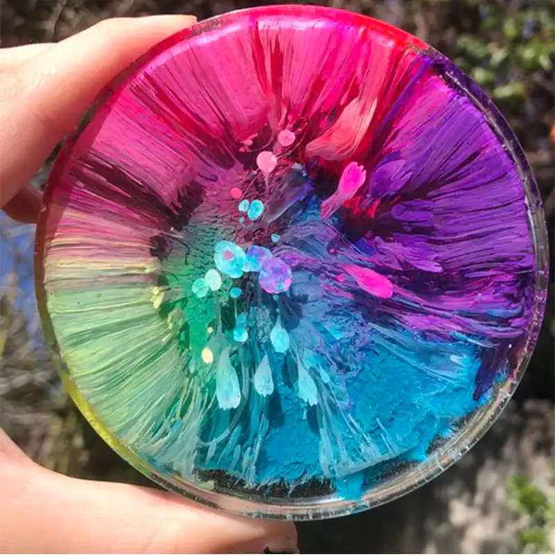 رنگ میکروبی رزین گلکسی کد 13 حجم 30 میلی لیتر بسته 13 عددی