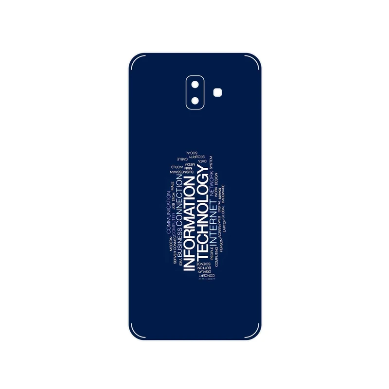 برچسب پوششی ماهوت مدل IT Science مناسب برای گوشی موبایل سامسونگ Galaxy J6 Plus