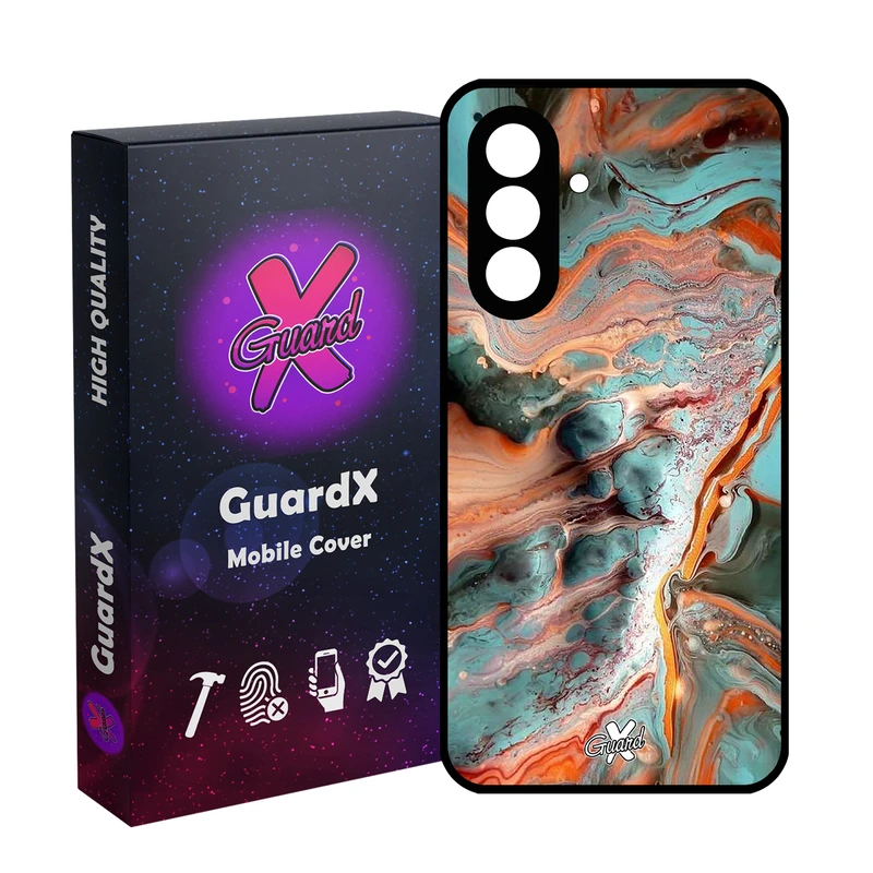 کاور گارد ایکس طرح ماربل مدل 10281 مناسب برای گوشی موبایل سامسونگ Galaxy A17 4G / A17 5G