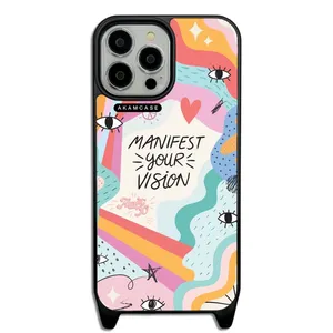 AKAM AMCWLA13PROMAX-GOOD VIBES7 Cover For Apple iPhone 13 Pro Max