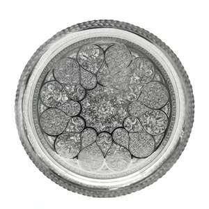 شیرینی خوری مسی مدل گرد کد Fr109