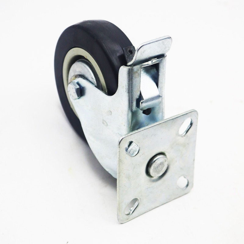 چرخ کفی‌دار پرشین کت مدل ترمزدار کد YPT-NO-LASTIK-KAFI-100*20MM