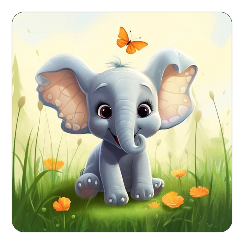 مگنت کاکتی طرح حیوانات کارتونی مدل mp27563