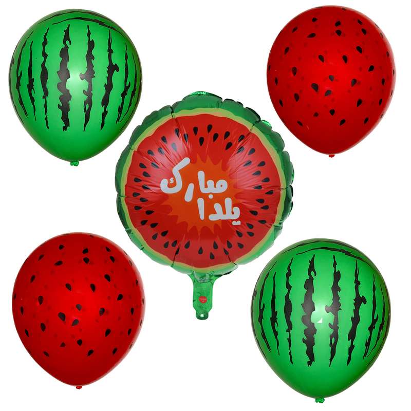 بادنک فویلی طرح یلدا مجموعه 5 عددی