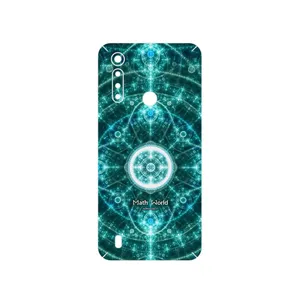 MAHOOT Mathematical Geometric Shape 4 Cover Sticker for Motorola Moto G8 Power Lite