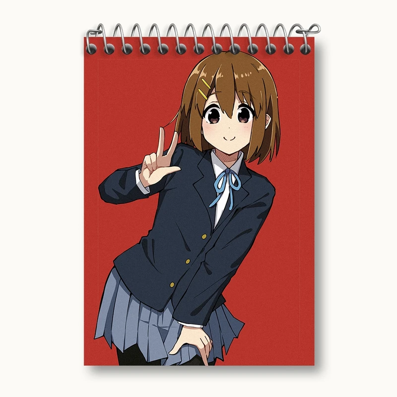 دفتر یادداشت 50 برگ خندالو مدل یویی انیمه كي اون کد 34165