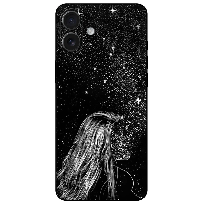 کاور مگافون طرح دخترانه مدل 8264 مناسب برای گوشی موبایل اپل iPhone 16 Plus               