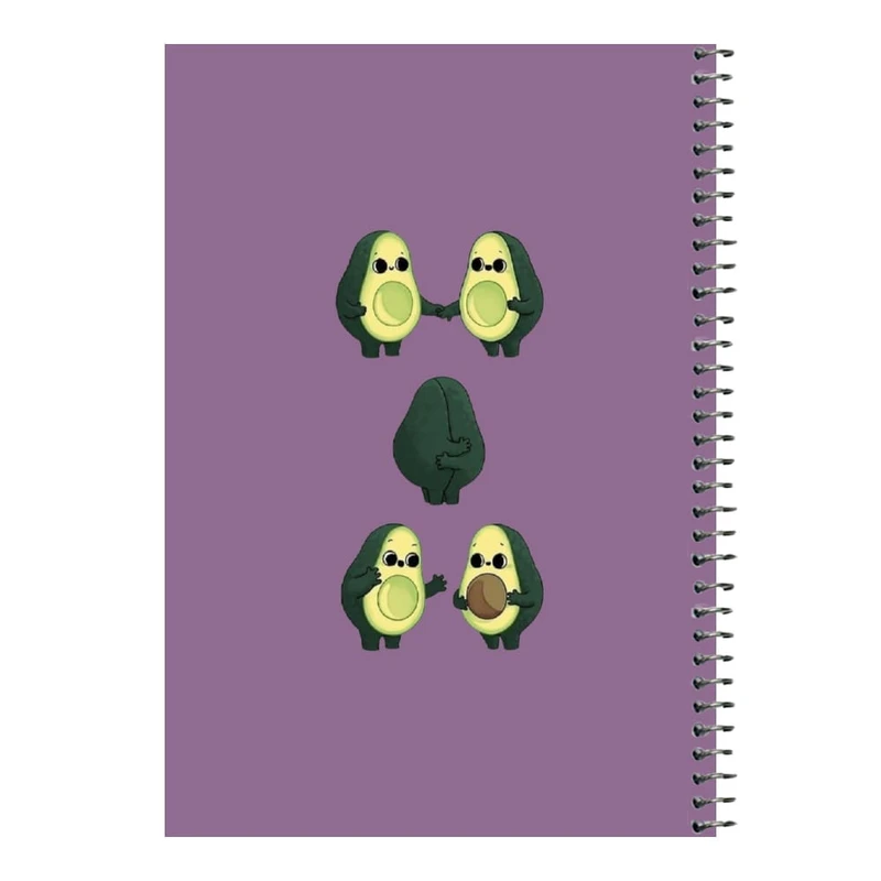 دفتر مشق 80 برگ اس جی مدل آووکادو   