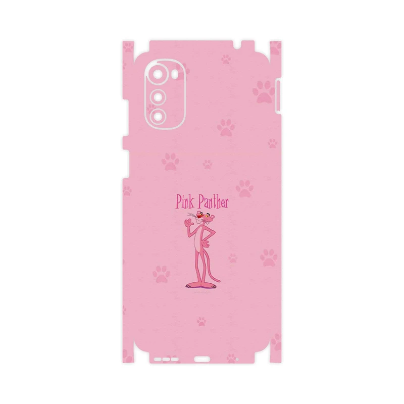 برچسب پوششی ماهوت مدل The Pink Panther-FullSkin مناسب برای گوشی موبایل موتورولا Moto E32s