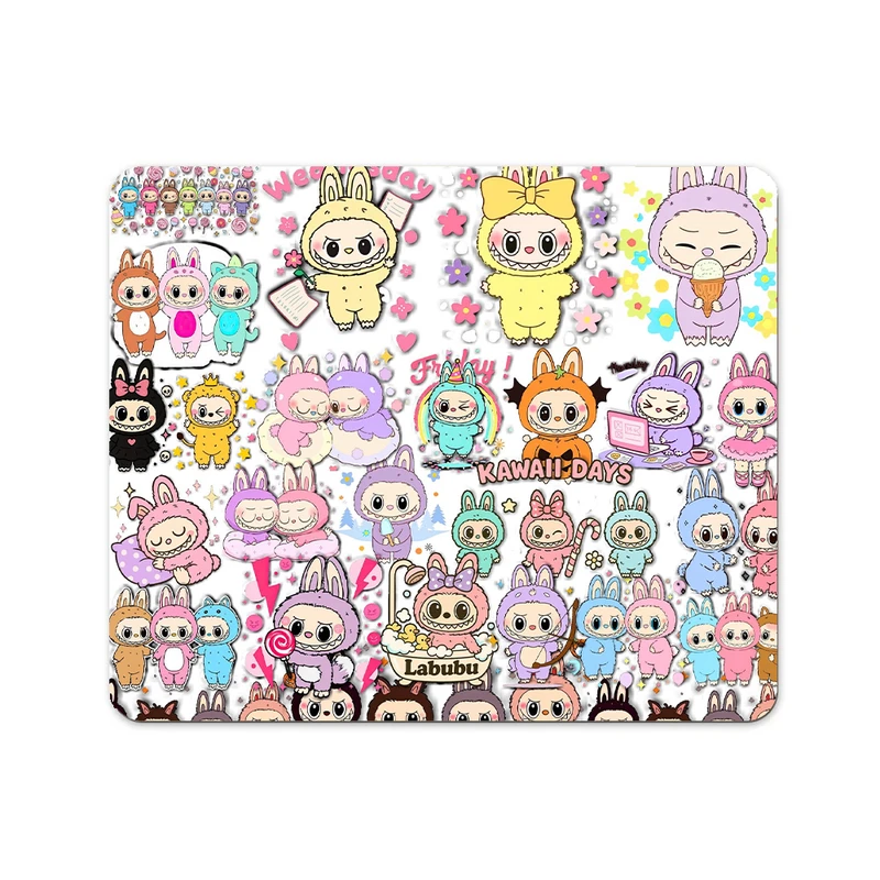 ماوس پد پاد آفرین مدل عروسک لبوبو کد P062 سایز 19*24 سانتی متر