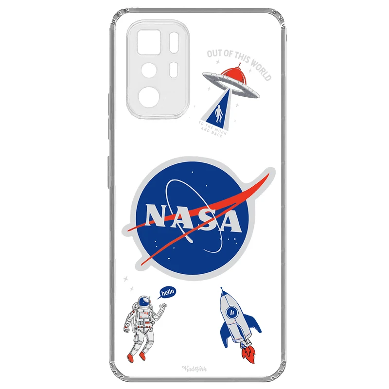 کاور طرح NASA مناسب برای گوشی موبایل شیائومی Poco X3 GT 