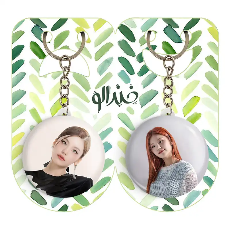 جاکلیدی خندالو مدل یجی گروه ایتزی ITZY کد 2020820209 مجموعه 2 عددی