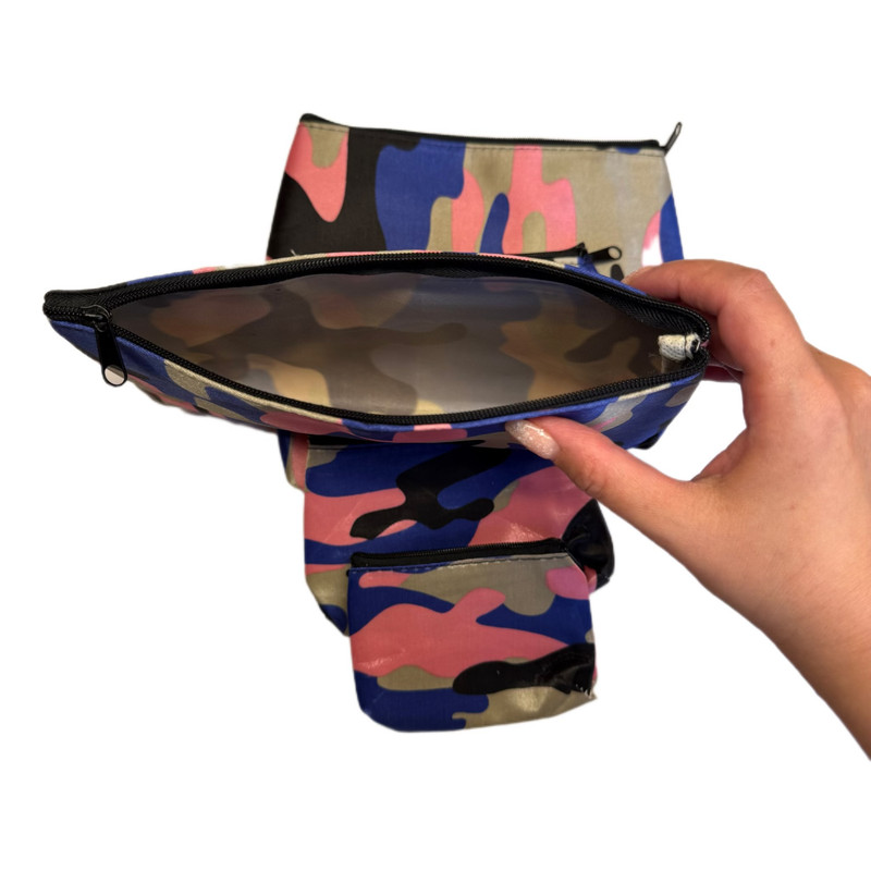 کیف لوازم آرایش زنانه مدل 01 مجموعه ۵ عددی